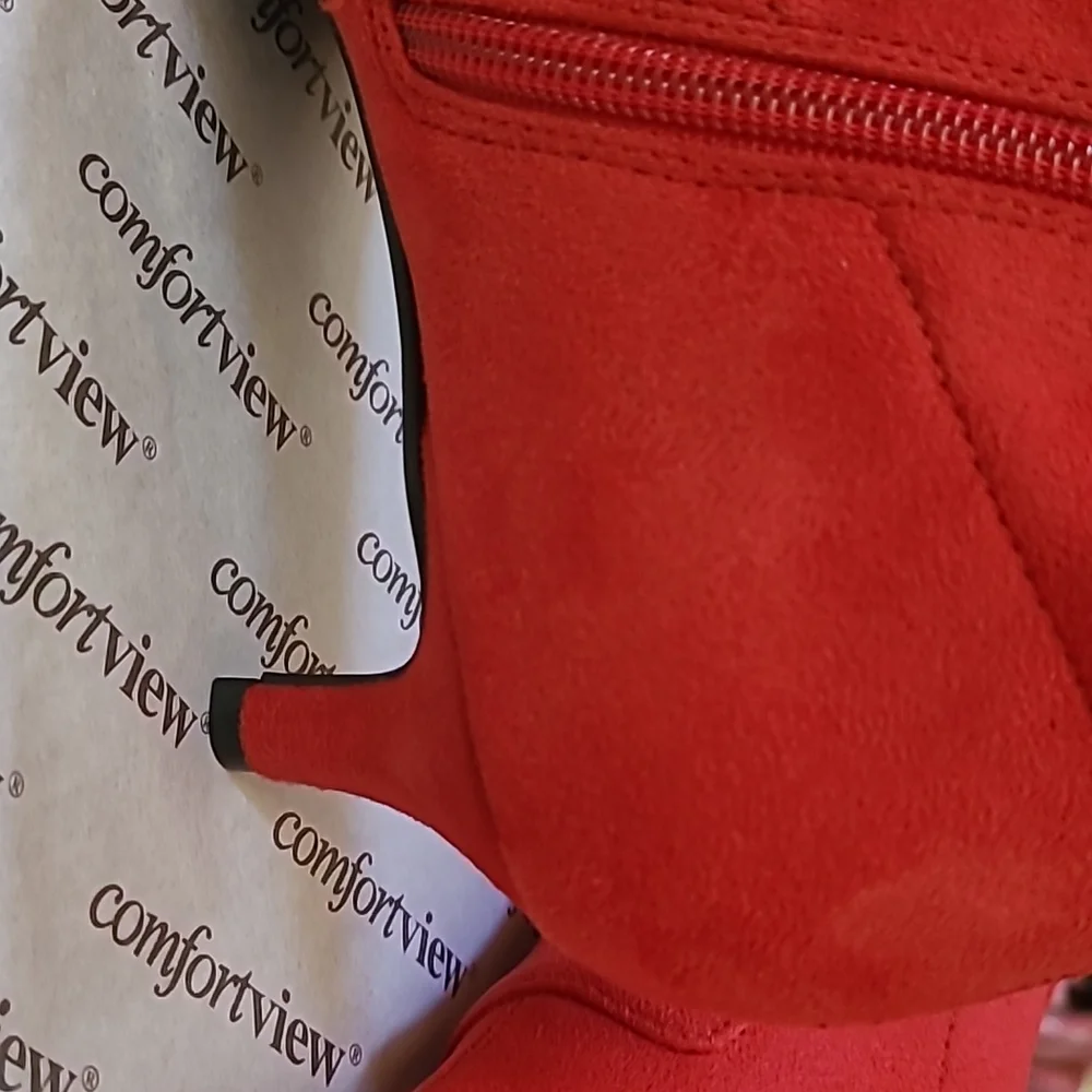 NWT red booties - Picture 6 of 8